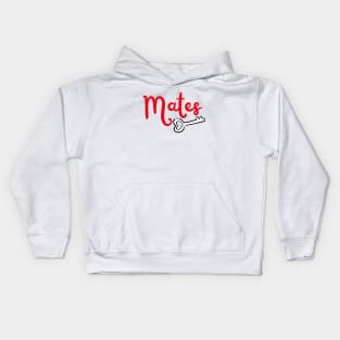 Matching Couples Love - Mates Kids Hoodie